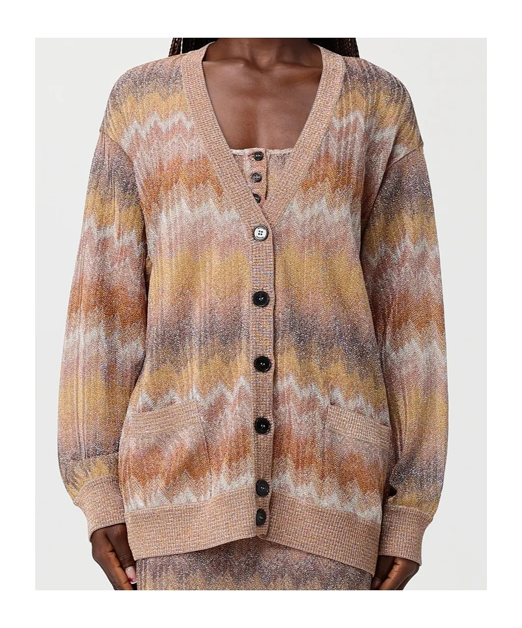 Missoni Lamé Oversized Cardigan