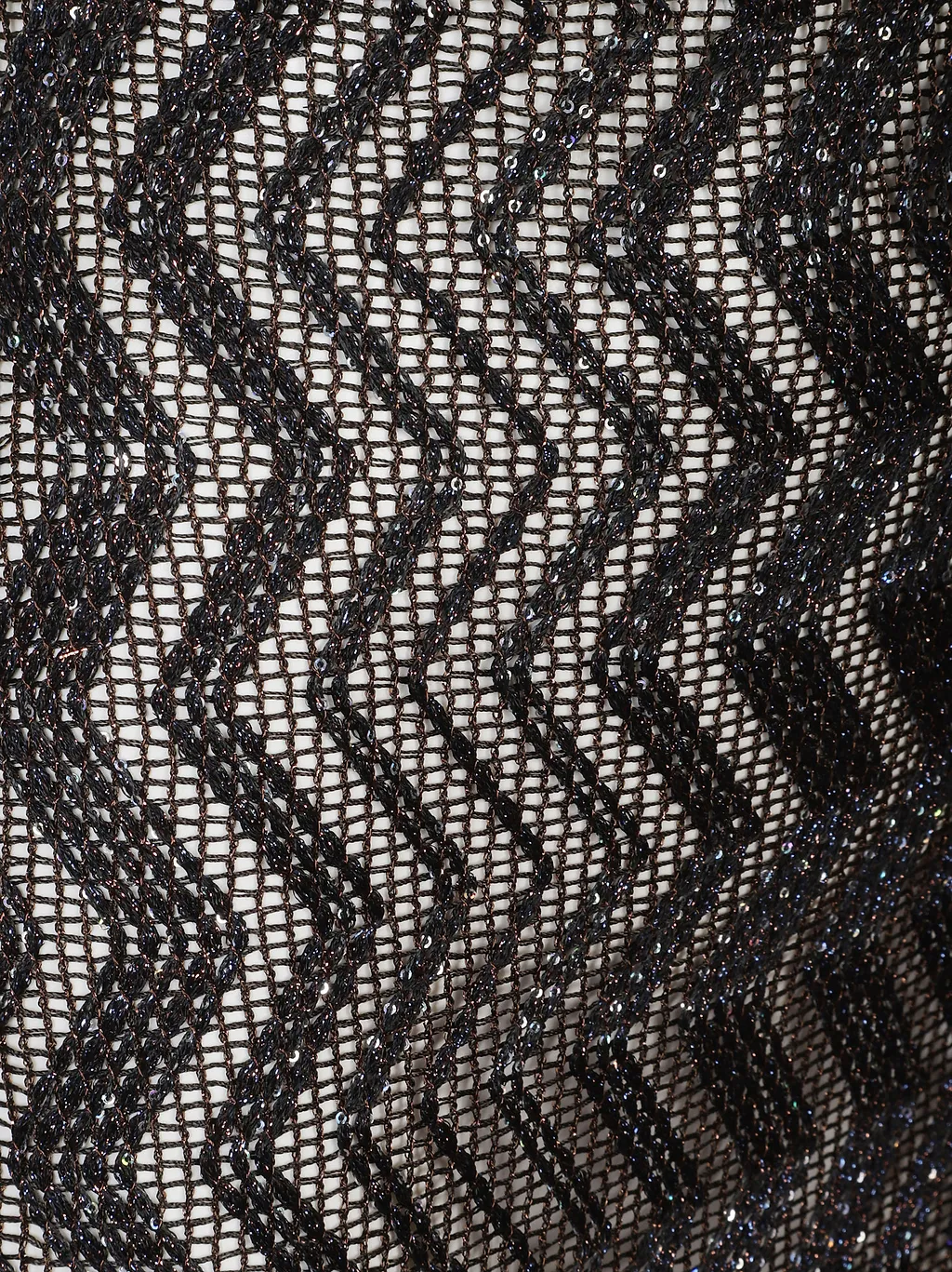 Zigzag-Pattern Maxi Dress