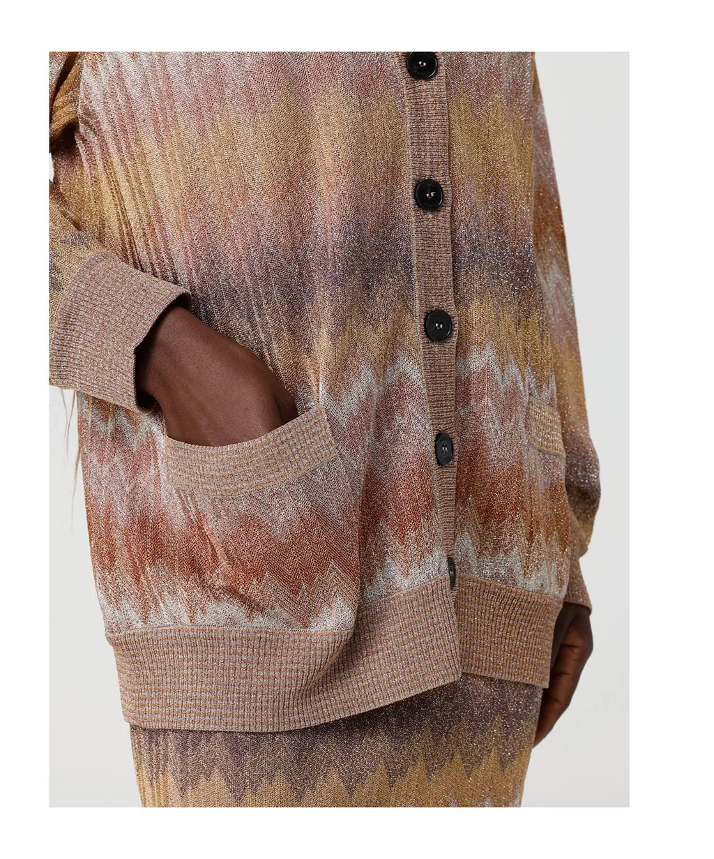 Missoni Lamé Oversized Cardigan