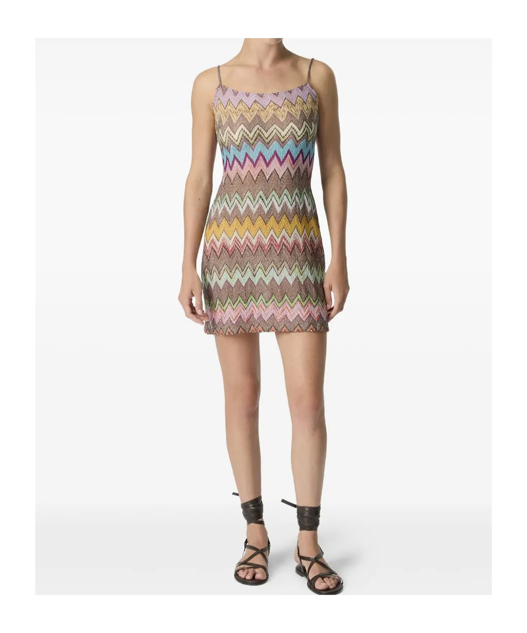 Missoni Zigzag Strappy Beach Dress