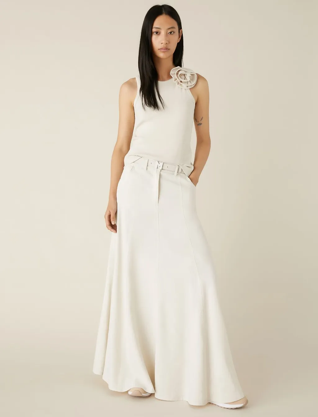 Button-Down Skirt