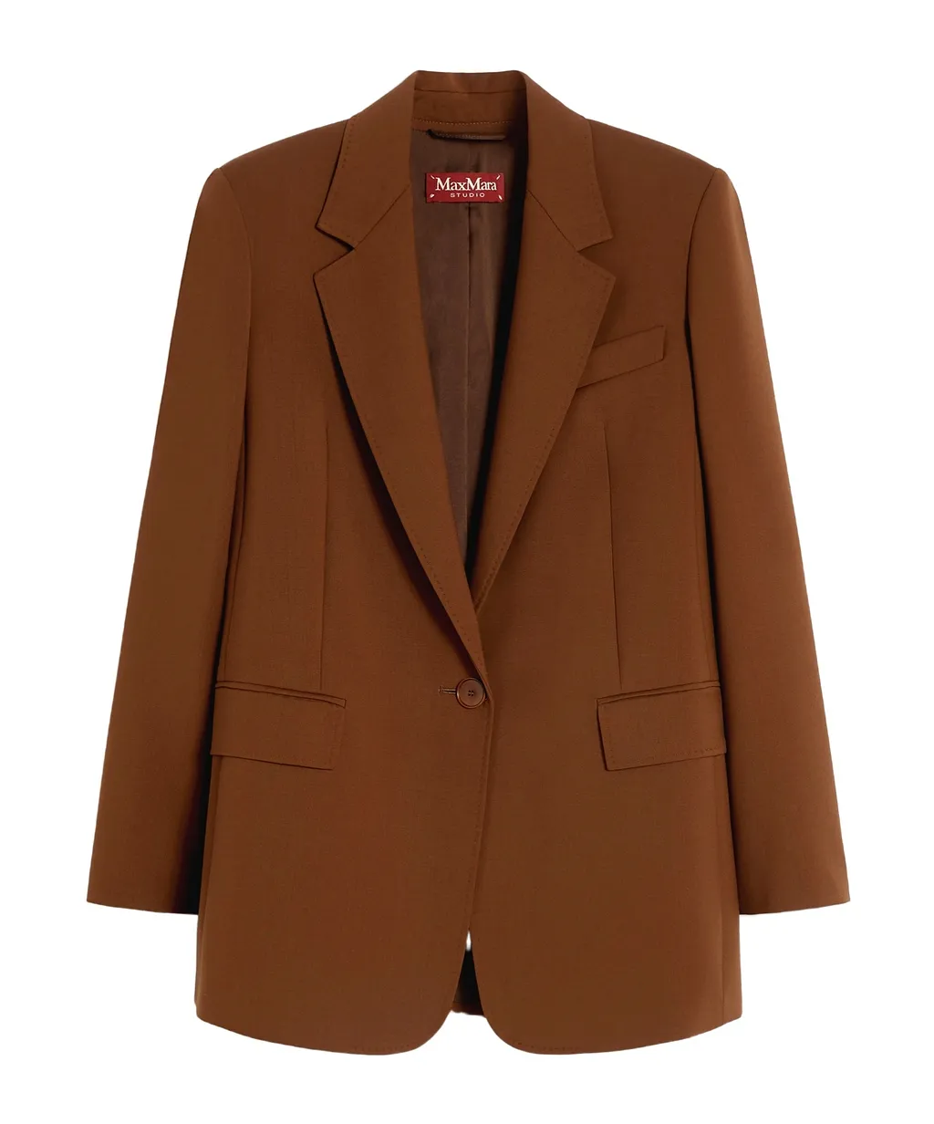 Max Mara Studio Mstbalco Single-Breasted Jacket