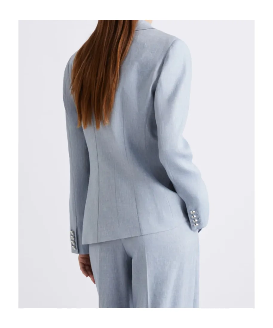 Marella Double-Breasted Buttoned Blazer