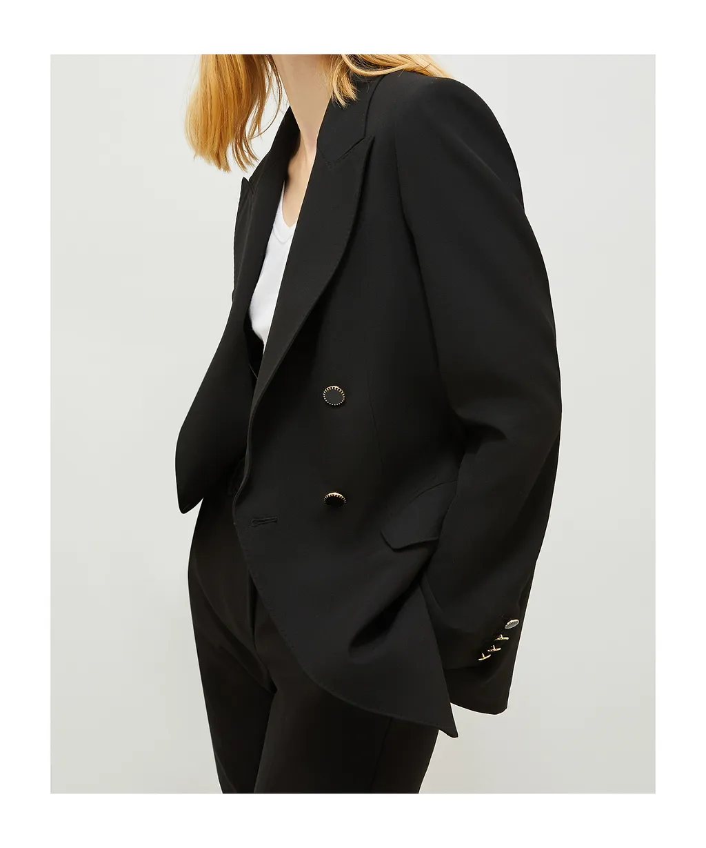 Lapel Long-Sleeved Suit Jacket