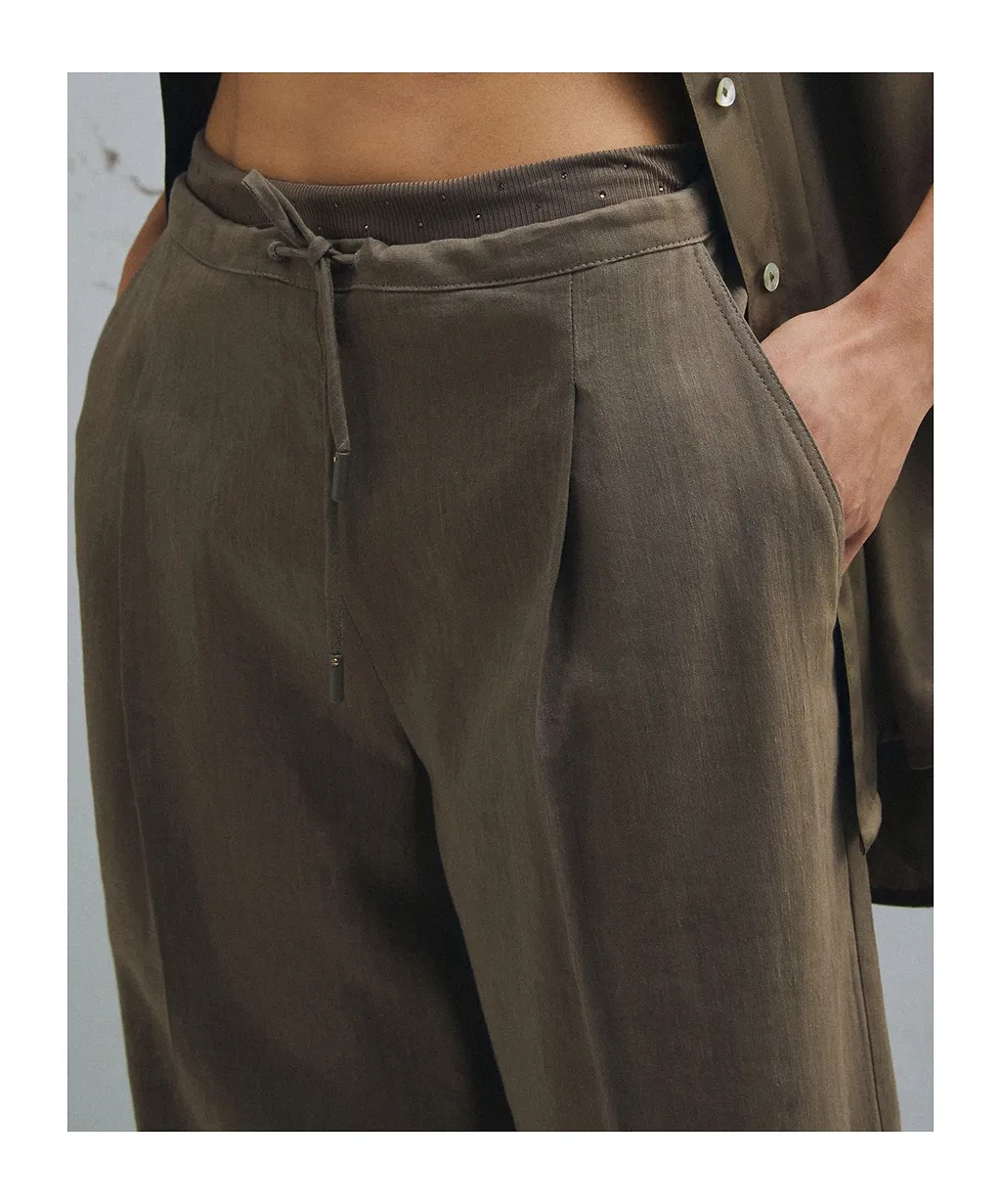 Mlmalloro Drawstring-Fastening Trousers