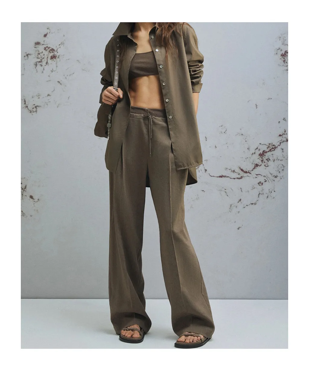 Mlmalloro Drawstring-Fastening Trousers