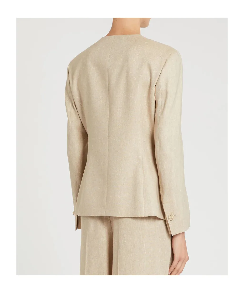 Long-Sleeved Suit Jacket