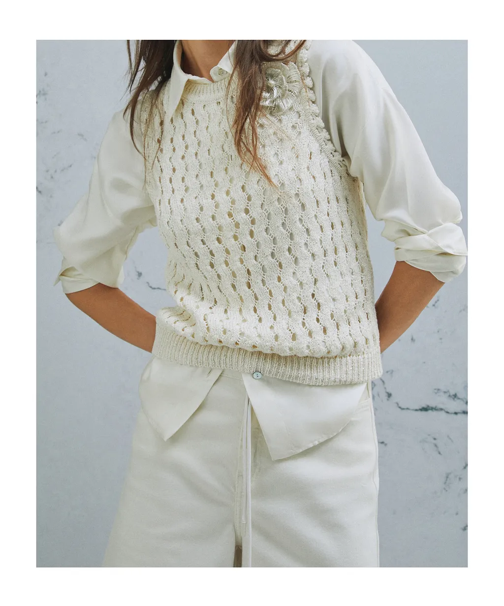 Mouliné Cotton Top