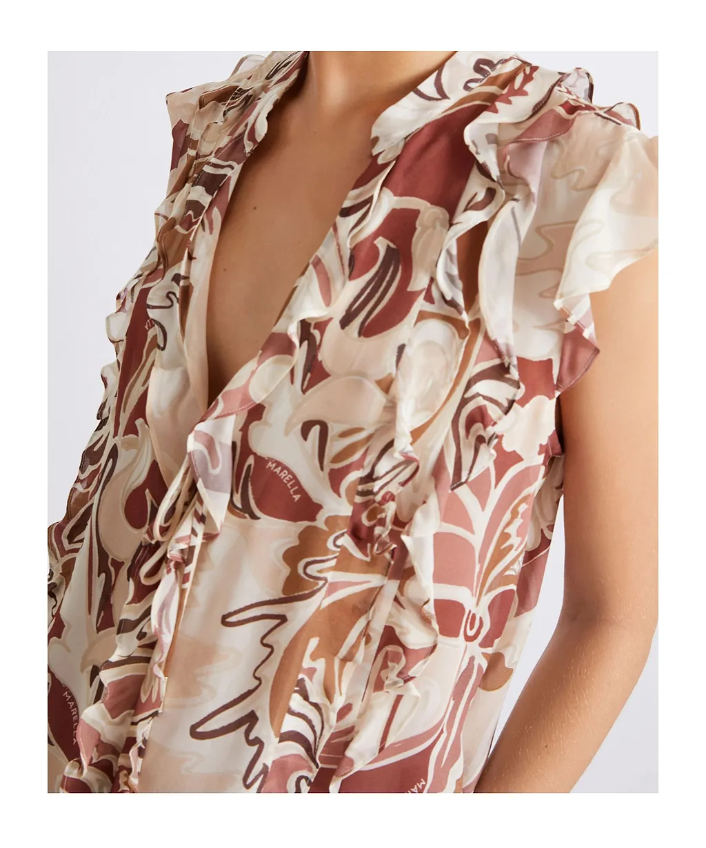 Printed Georgette Top