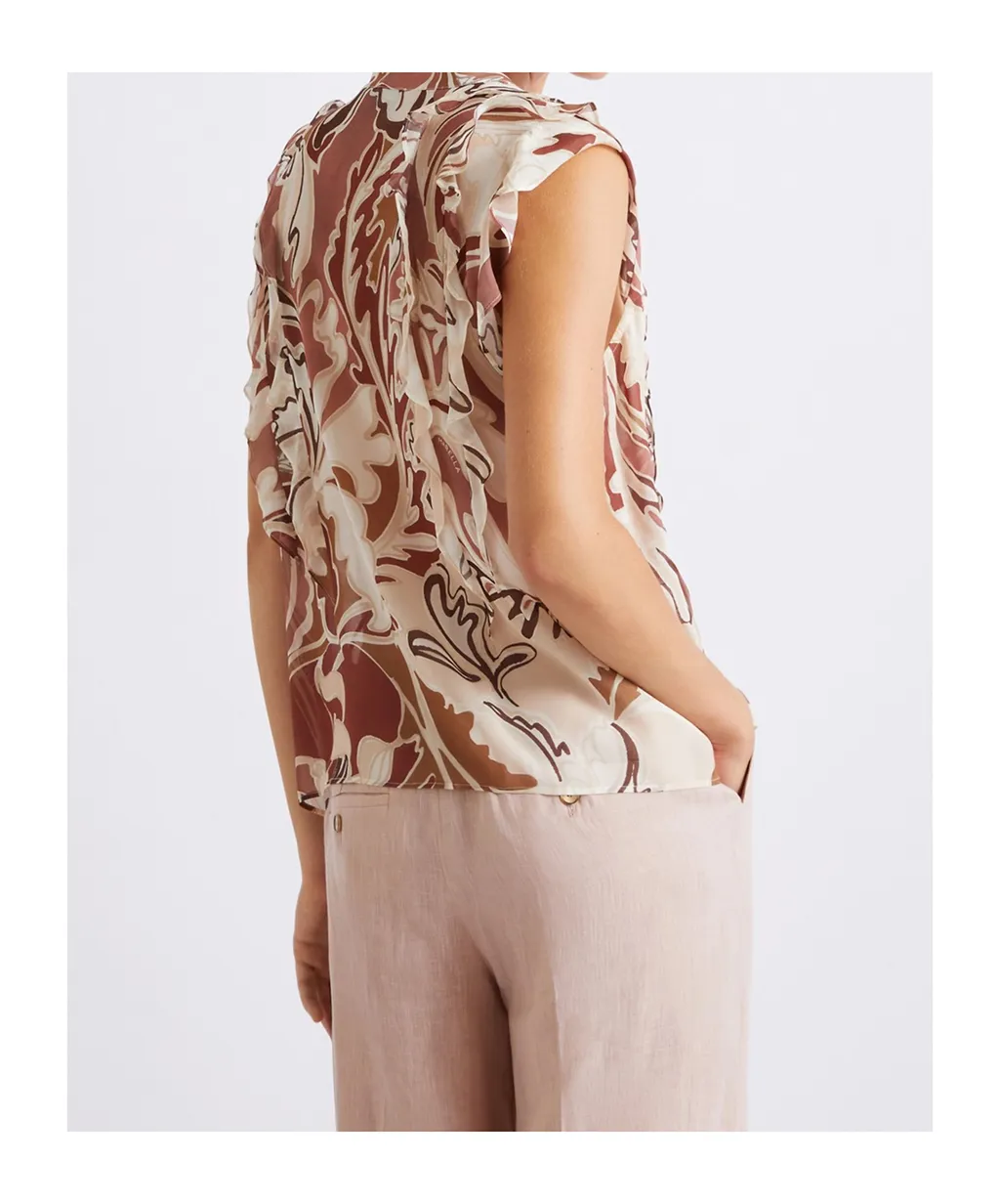 Printed Georgette Top
