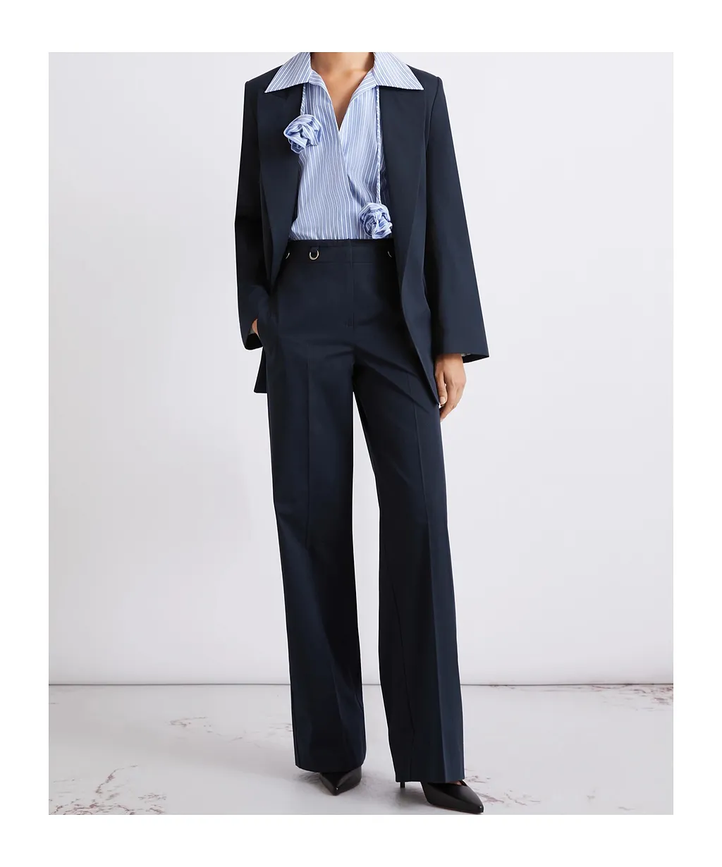 Pure Cotton Gabardine Blazer