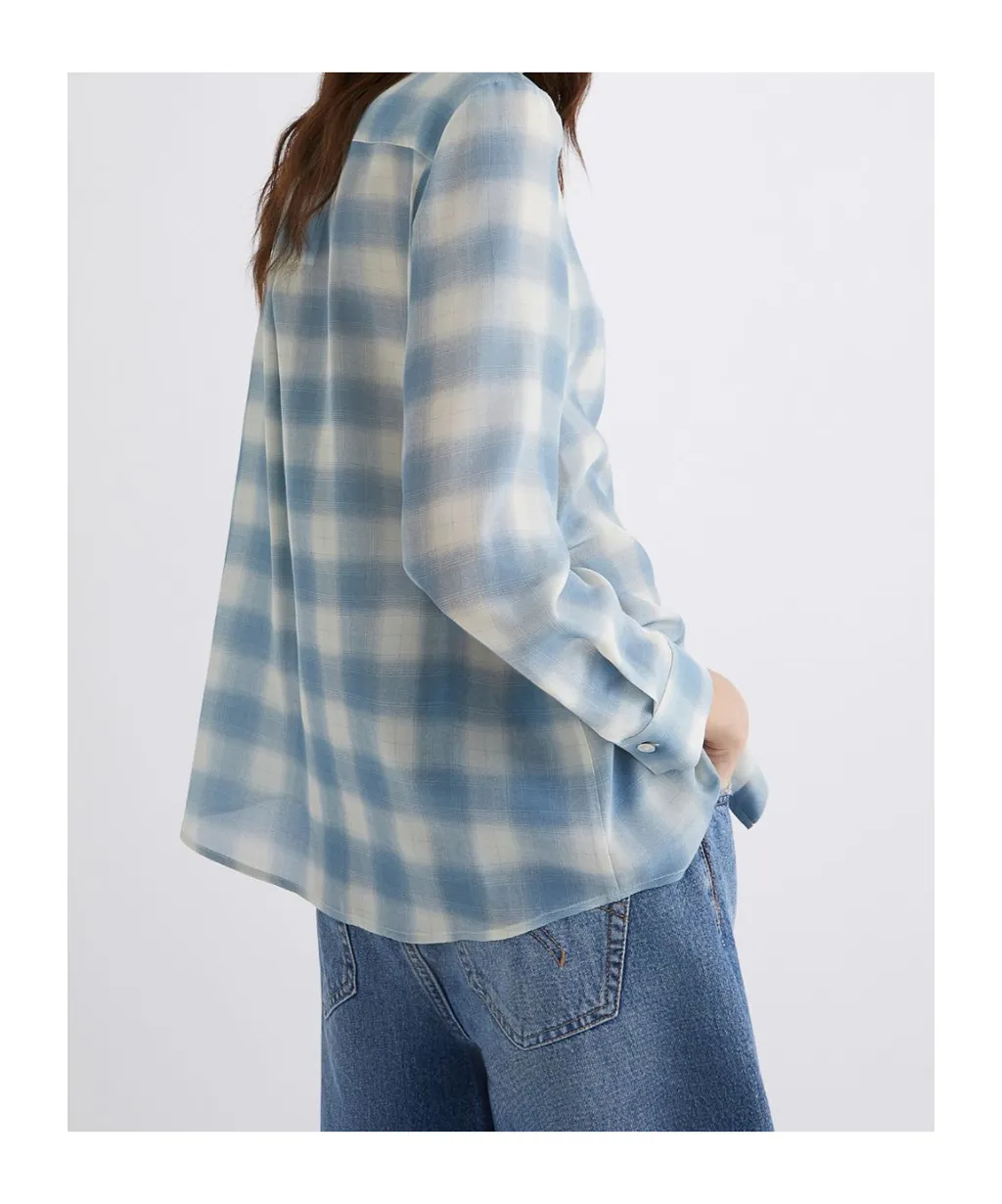Pure Silk Crepe Shirt