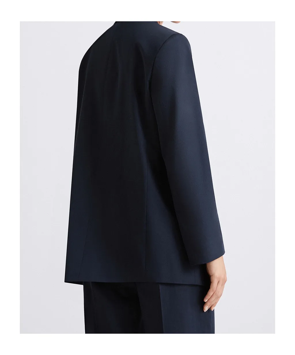 Pure Cotton Gabardine Blazer