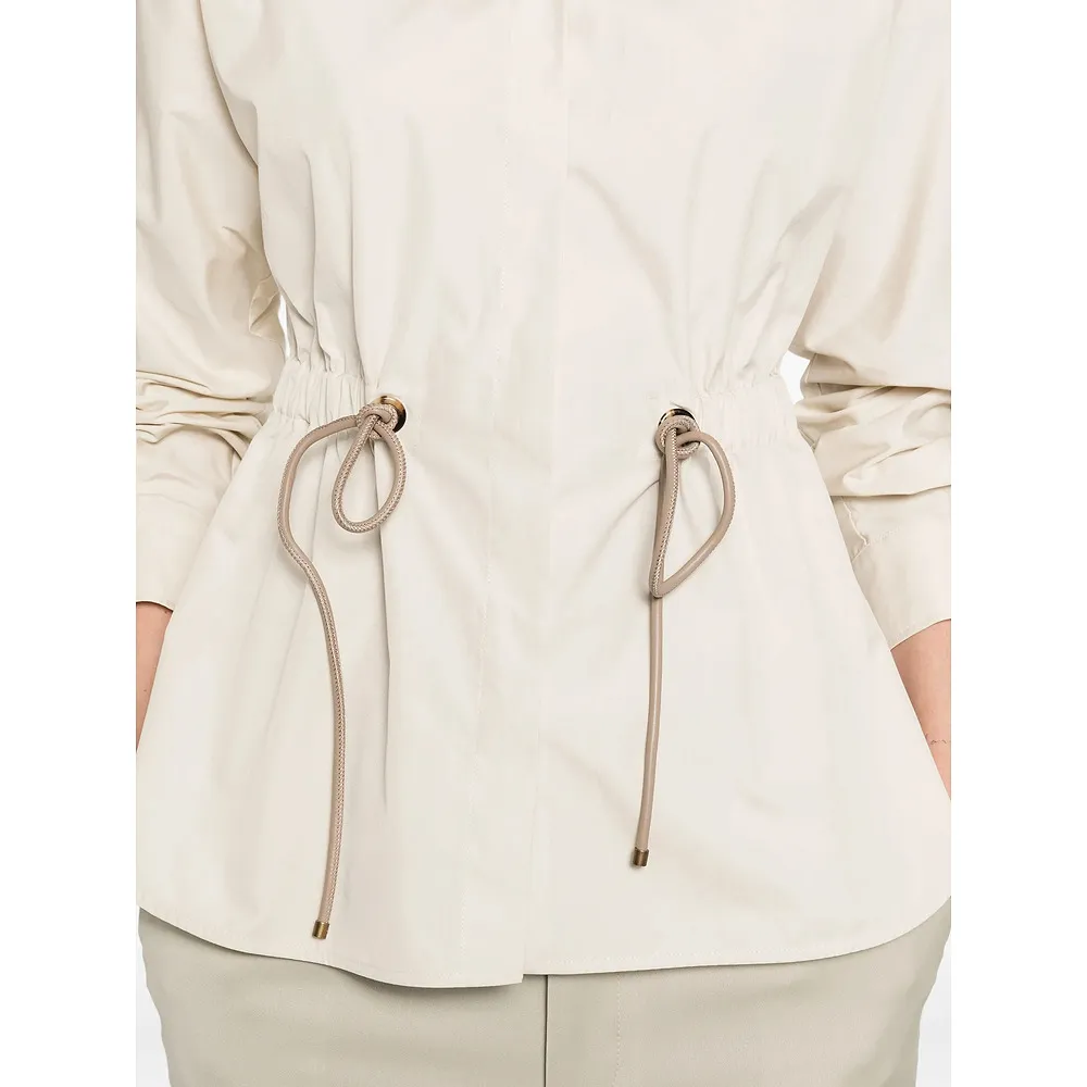 Max Mara Tazzina Drawstring Shirt