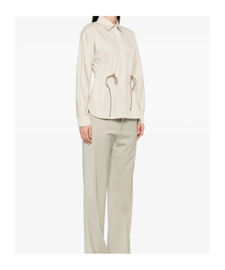 Max Mara Tazzina Drawstring Shirt