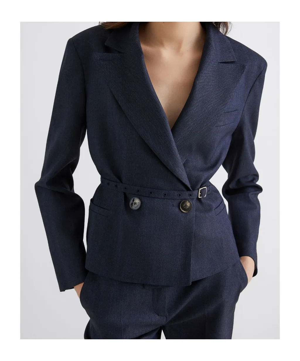 Short Belted Jacket