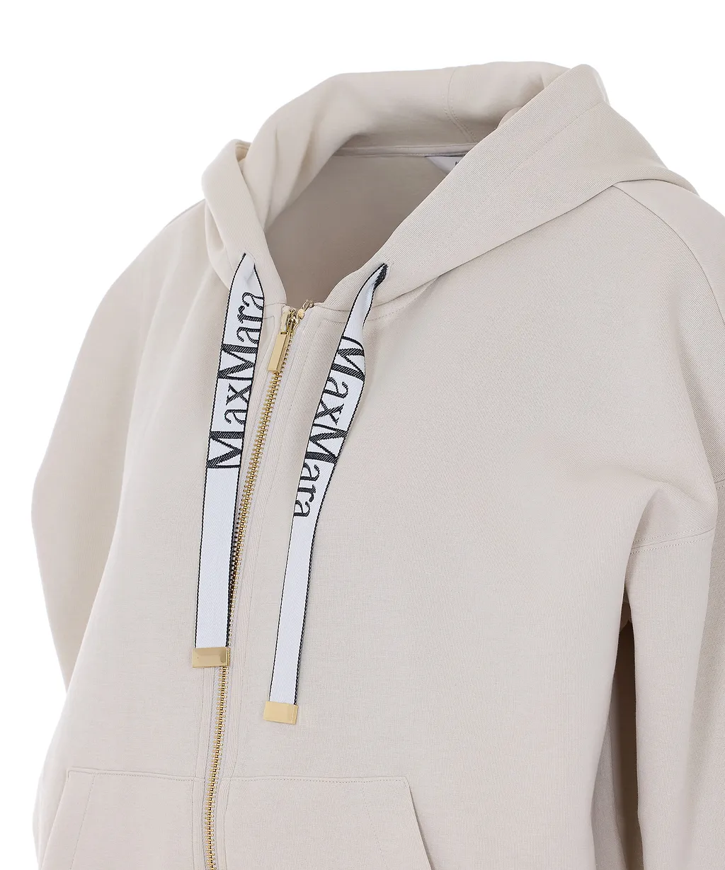 's Max Mara Jour Zip-Up Drawstring Hoodie