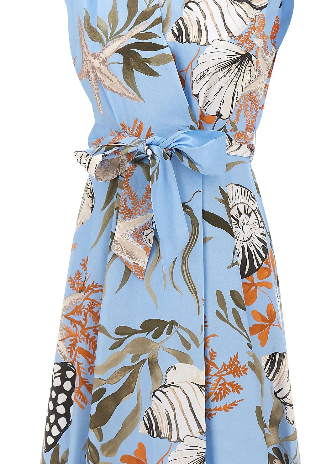 Marella Millfilo Wrap Printed Dress