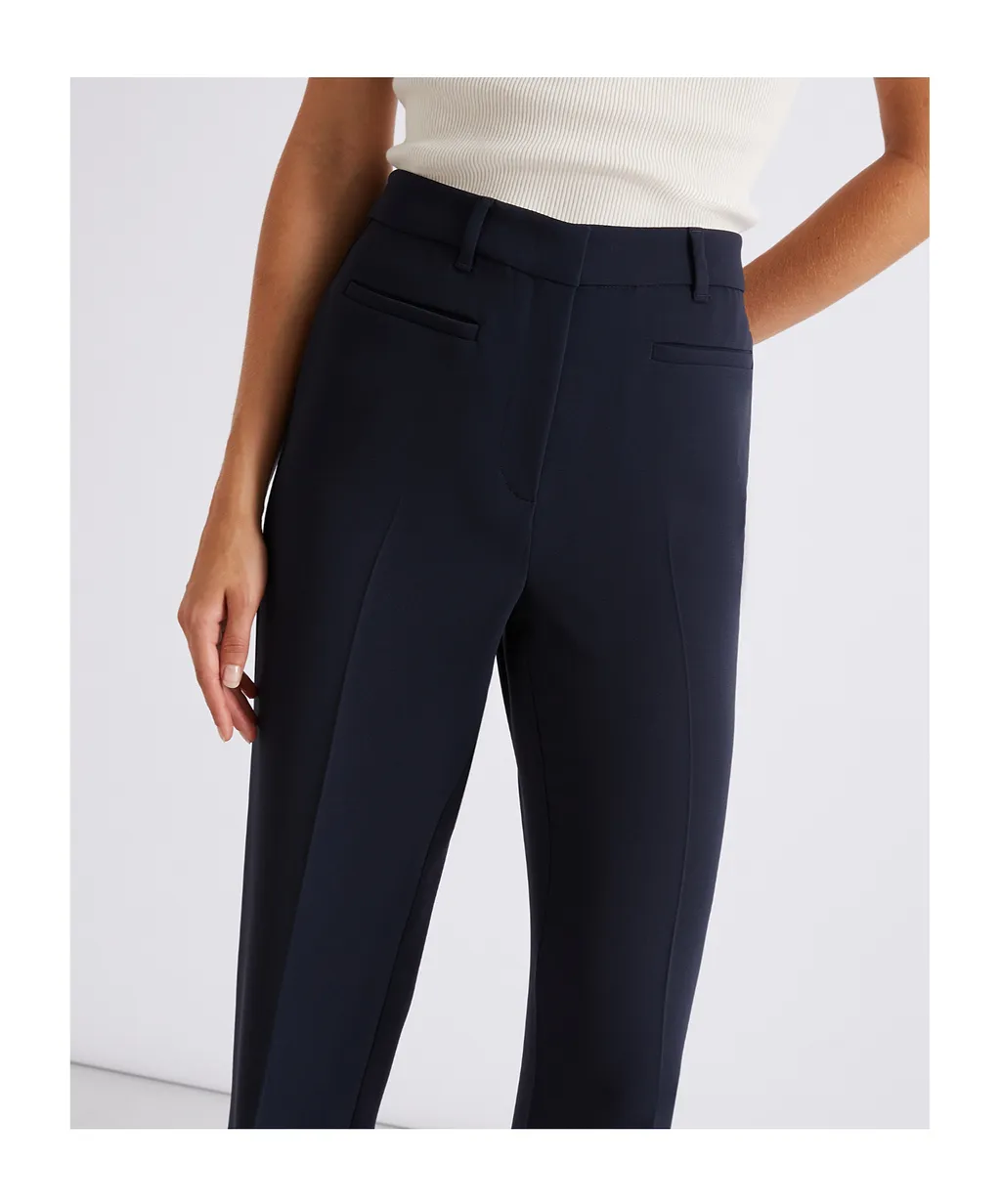 Marella Pleated Straight Leg Pants