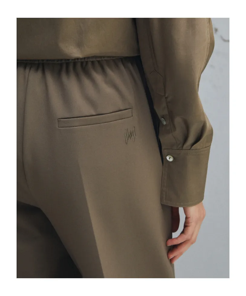 Slim Trousers - Brown