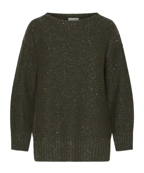 Straight-Fit Cashmere-Blend Sweater