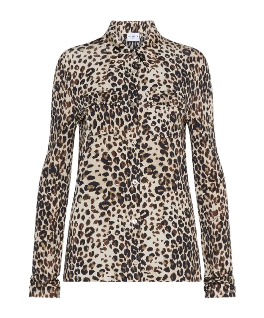Slim-Fit Jersey Shirt - Beige