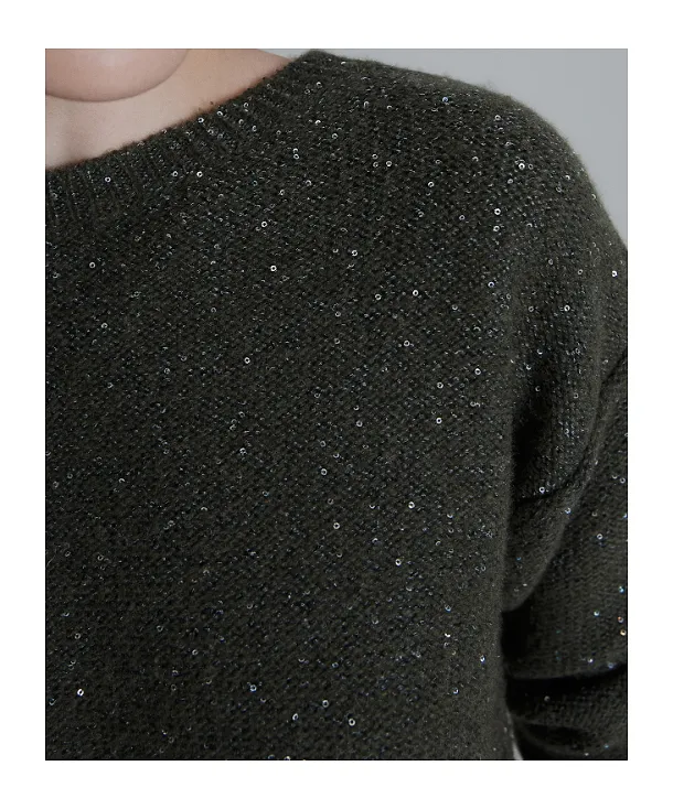 Straight-Fit Cashmere-Blend Sweater