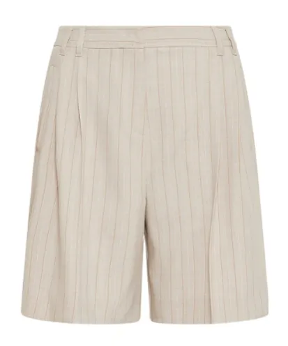 Stretch Canvas Bermuda Shorts