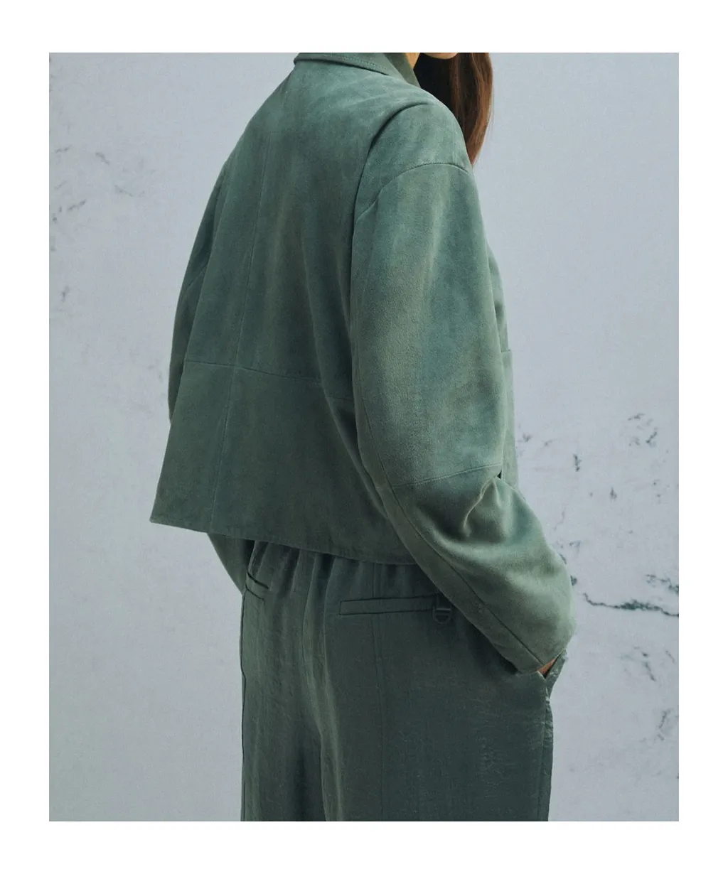 Suede Boxy Jacket