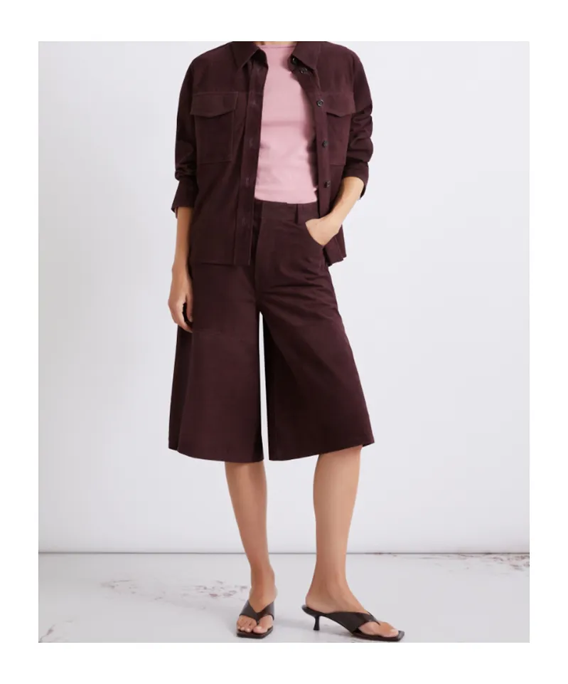 Suede Culottes