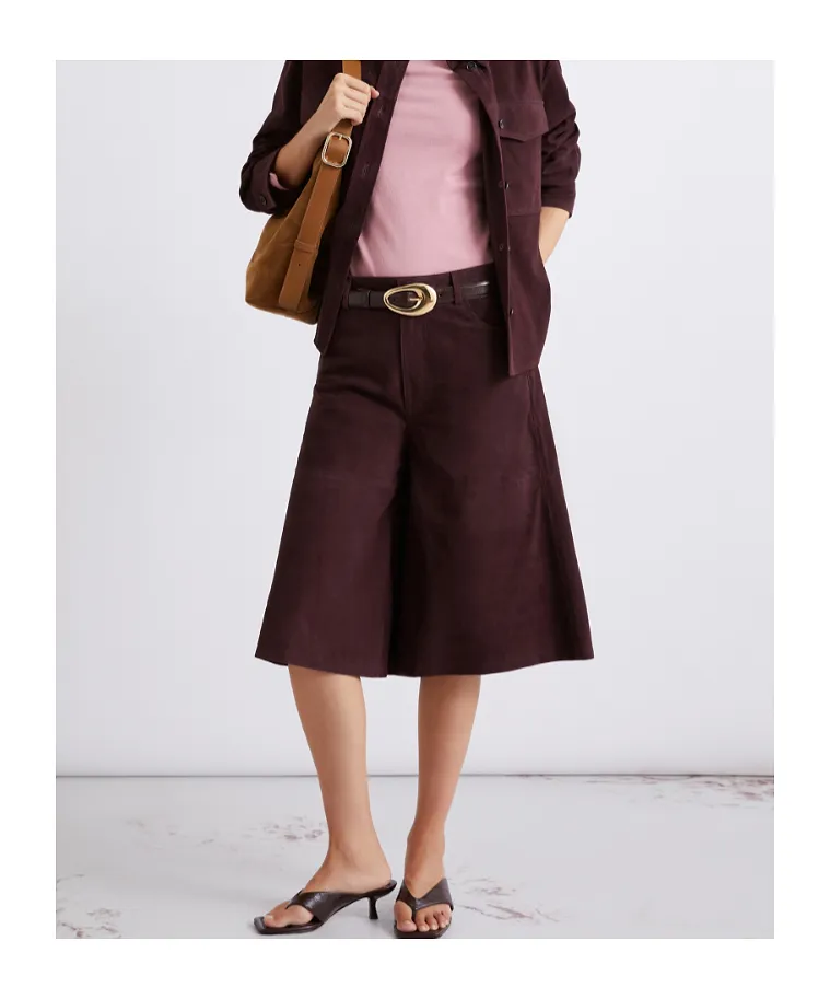 Suede Culottes