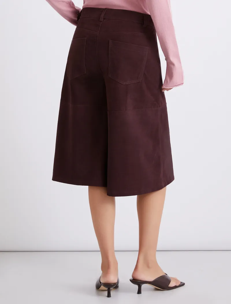 Suede Culottes