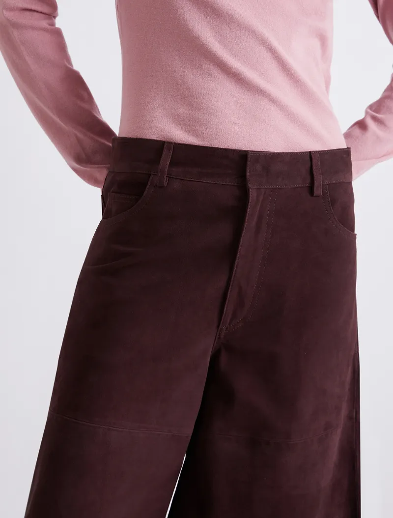 Suede Culottes