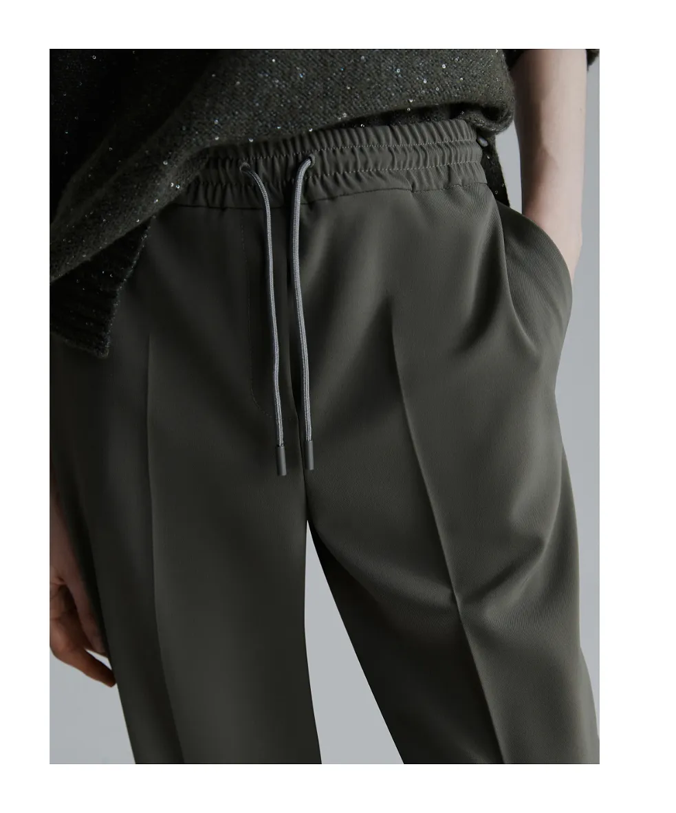 Stretch Twill Joggers