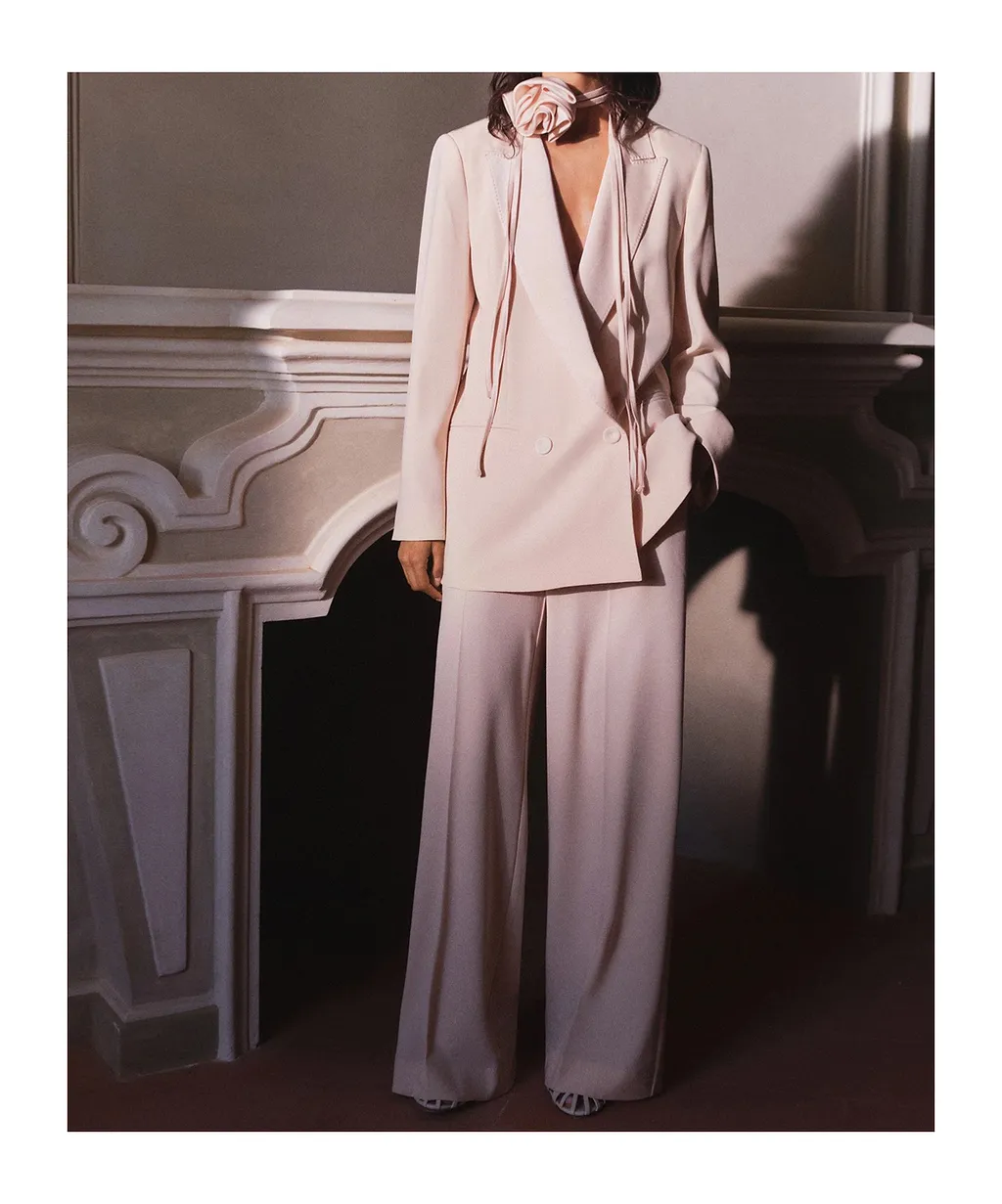 Marella Pleated Wide Leg Pants