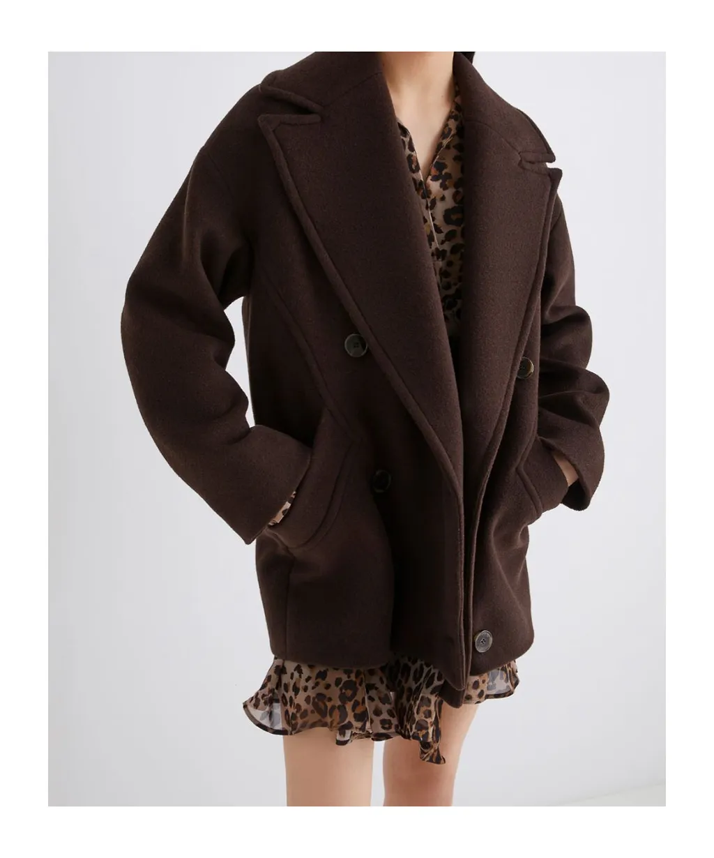 Wool-Blend Heavy Jacket
