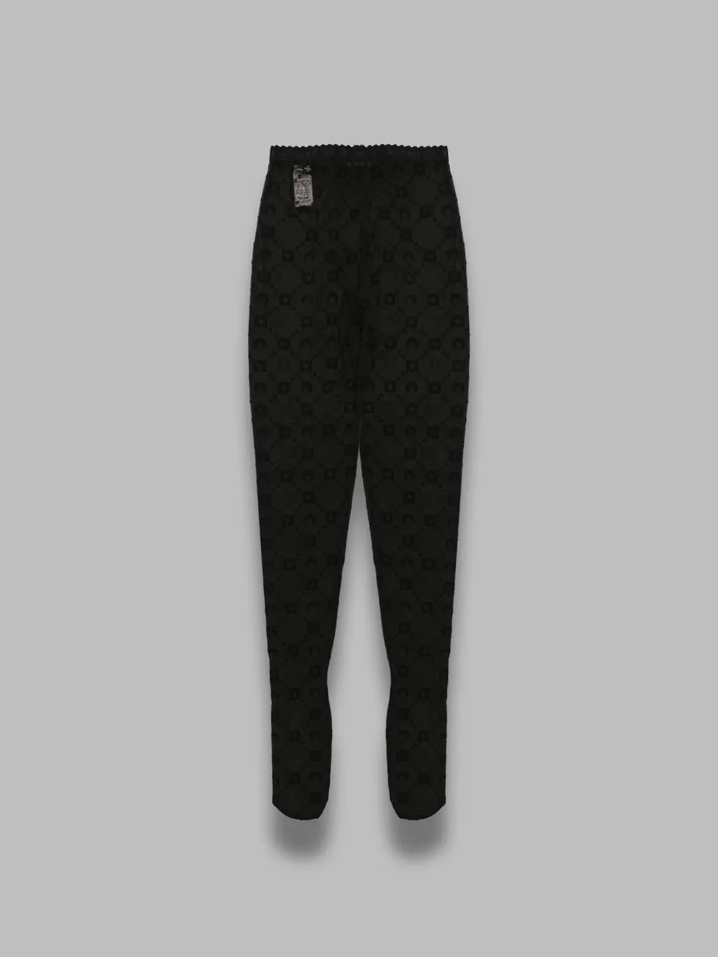Marine Serre All-Over Moon Printed Tights