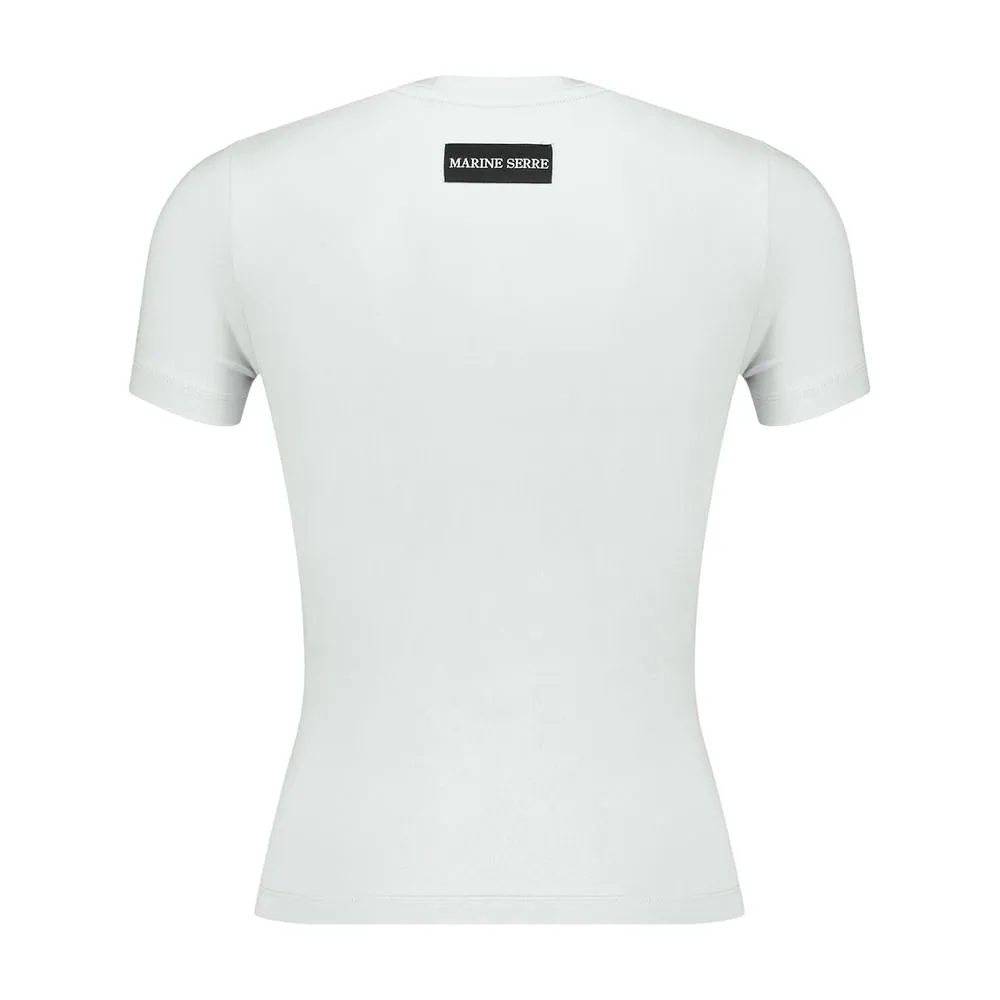 Marine Serre Baby Fit Logo T-Shirt