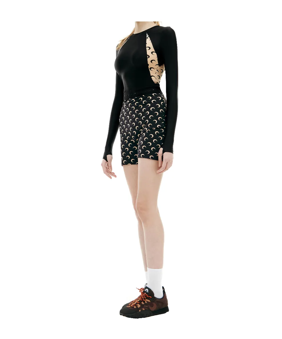 Marine Serre All Over Moon Shorts