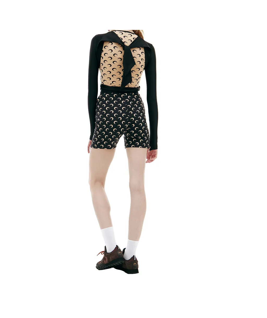 Marine Serre All Over Moon Shorts