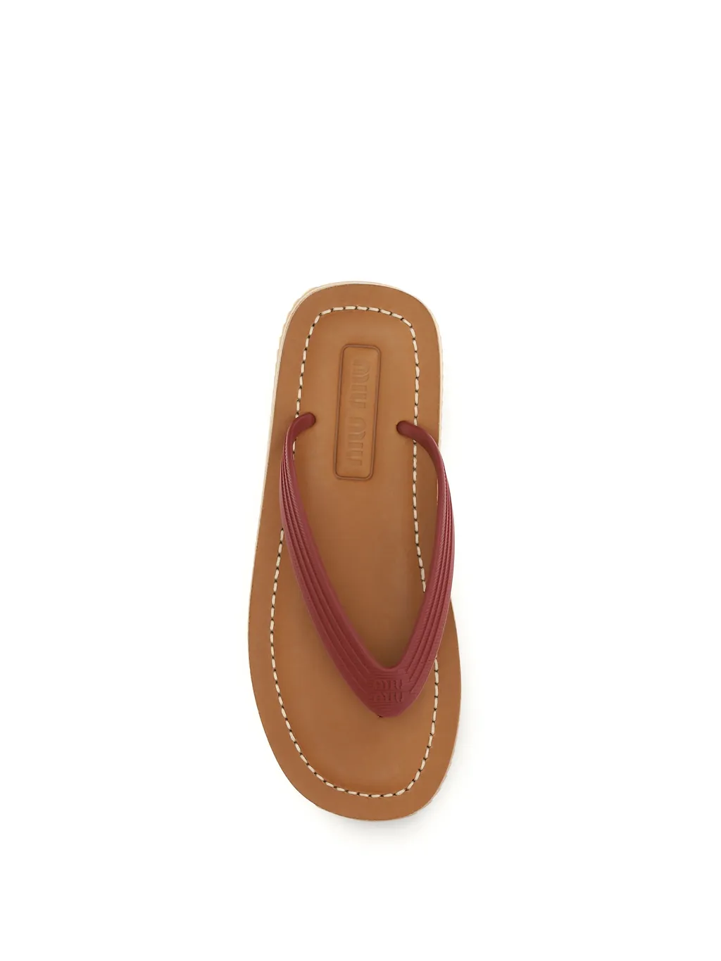 Miu Miu Thong-Strap Flip Flops