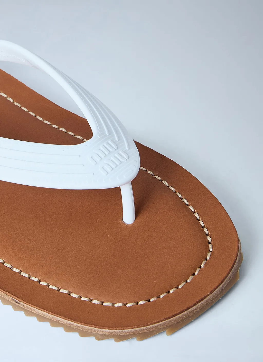 Miu Miu Thong-Strap Flip Flops