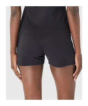 Marine Serre Light Ribbed Jersey Drawstring-Waist Mini Shorts