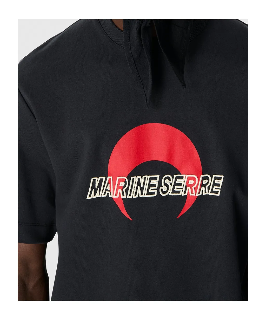 Marine Serre Ms Sports Jersey Relaxed T-Shirt