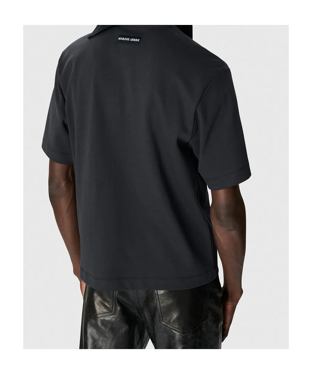 Marine Serre Ms Sports Jersey Relaxed T-Shirt