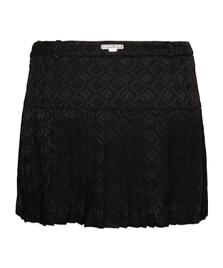 Moon Diamond Jacquard Pleated Skirt