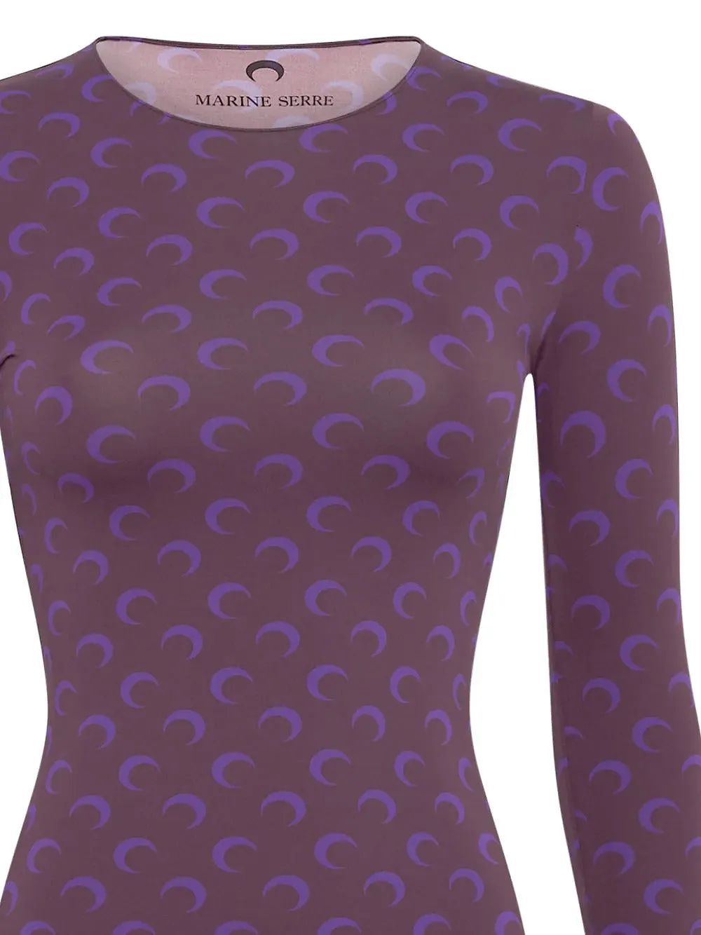 Marine Serre Moon Printed Crewneck T-Shirt
