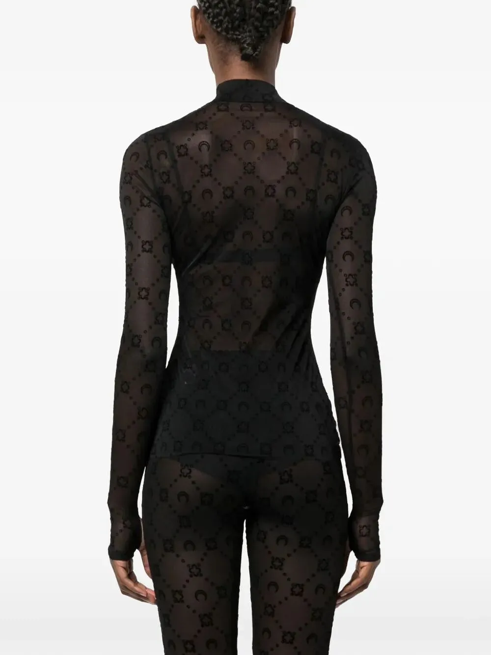 Moonogram Mesh T-Shirt
