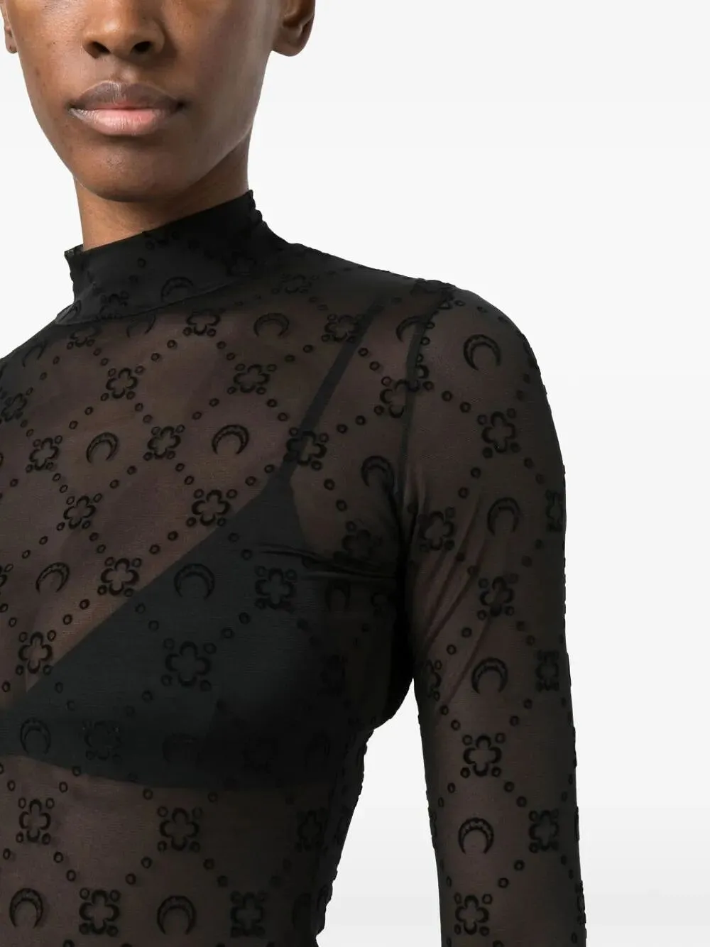 Moonogram Mesh T-Shirt