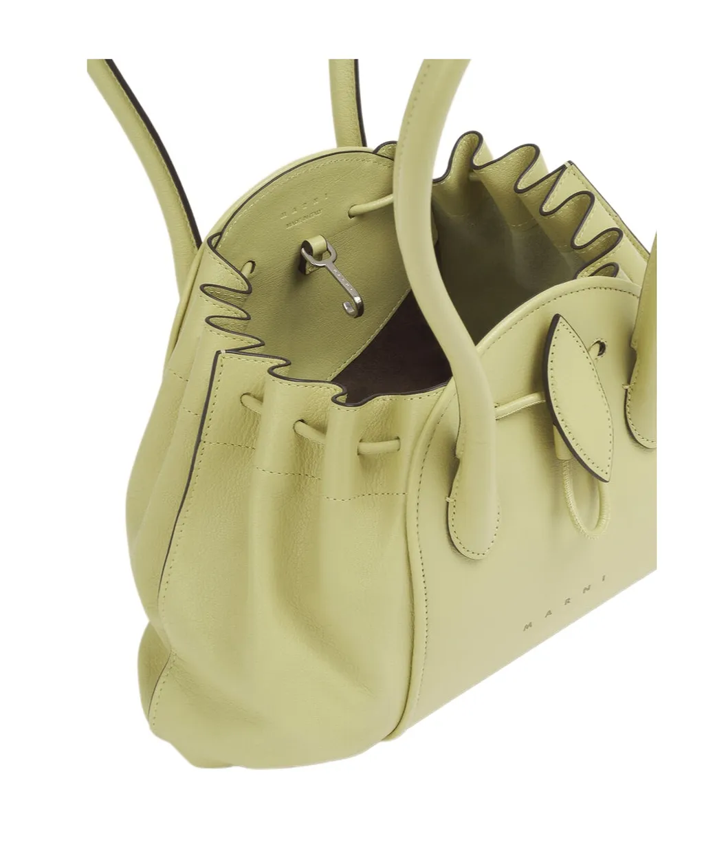 Acid Green Tulipea Shoulder Bag